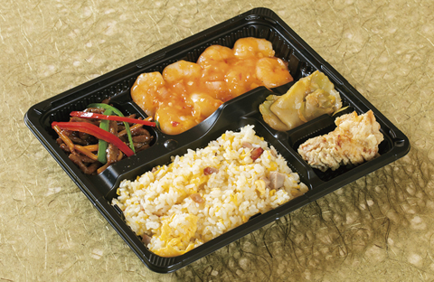 エビチリ弁当